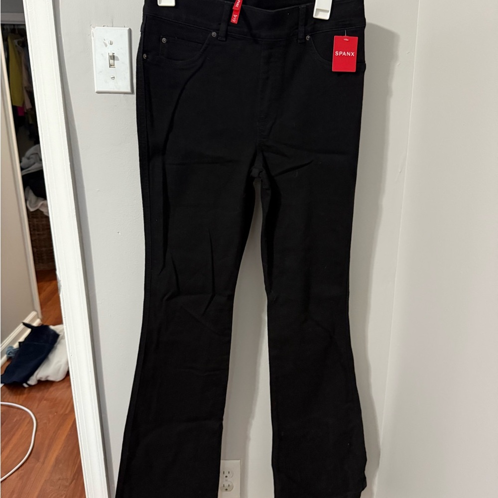 SPANX Classic Black Flare Trousers